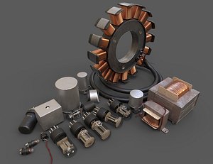 3D Electronics component Pack
