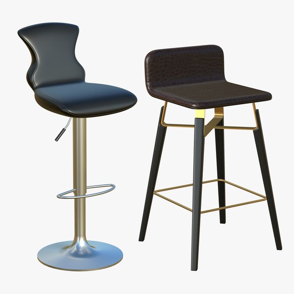 3D model Stool Chair V266