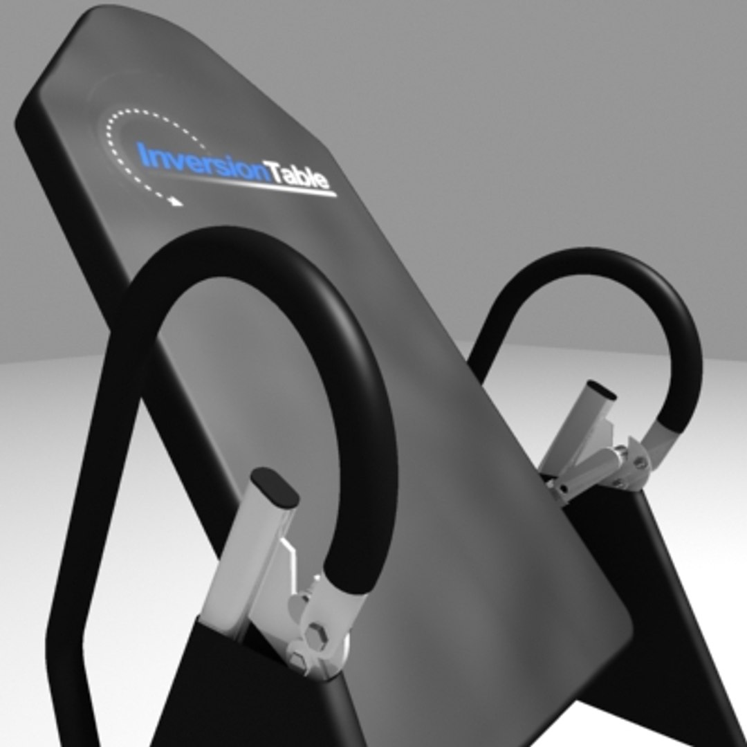 Inversion Table 3d Model