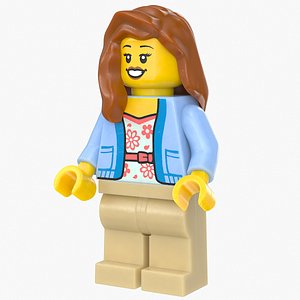 Lego Minifig Female 2