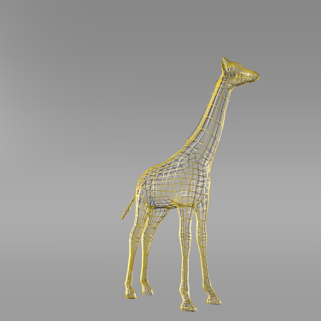 Giraffe Model - TurboSquid 1318849