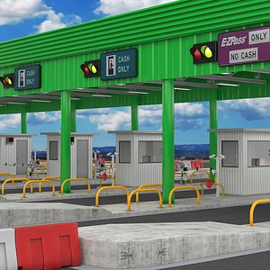 3D Toll Booth