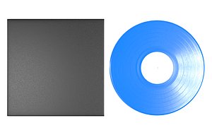3D model Vinyl Record PBR 9