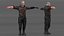 Cyberpunk 2077 Pose en T del personaje de Geralt
