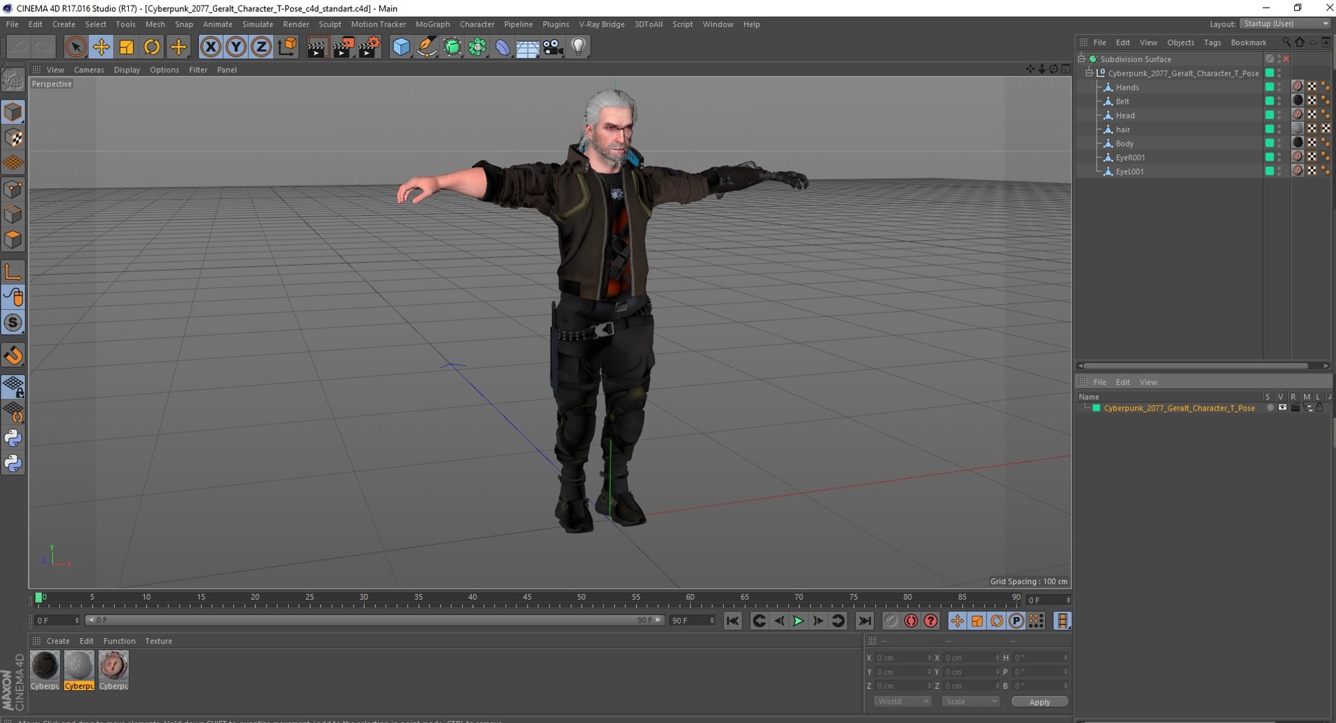 3D Cyberpunk 2077 Geralt Character T-Pose https://p.turbosquid.com/ts-thumb/OG/lhRTFP/W2/cyberpunk2077geraltcharactertposec4dmodel042/jpg/1710782864/1920x1080/fit_q87/6ebe48f5f302849b8cc2a4ea9c9e1f4065dcd193/cyberpunk2077geraltcharactertposec4dmodel042.jpg