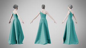 Dress 28 Dark Cyan