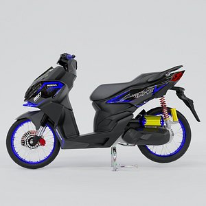 3D HONDA VARIO 150  2021 model
