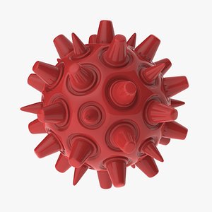 virus toy ball stress 3D model