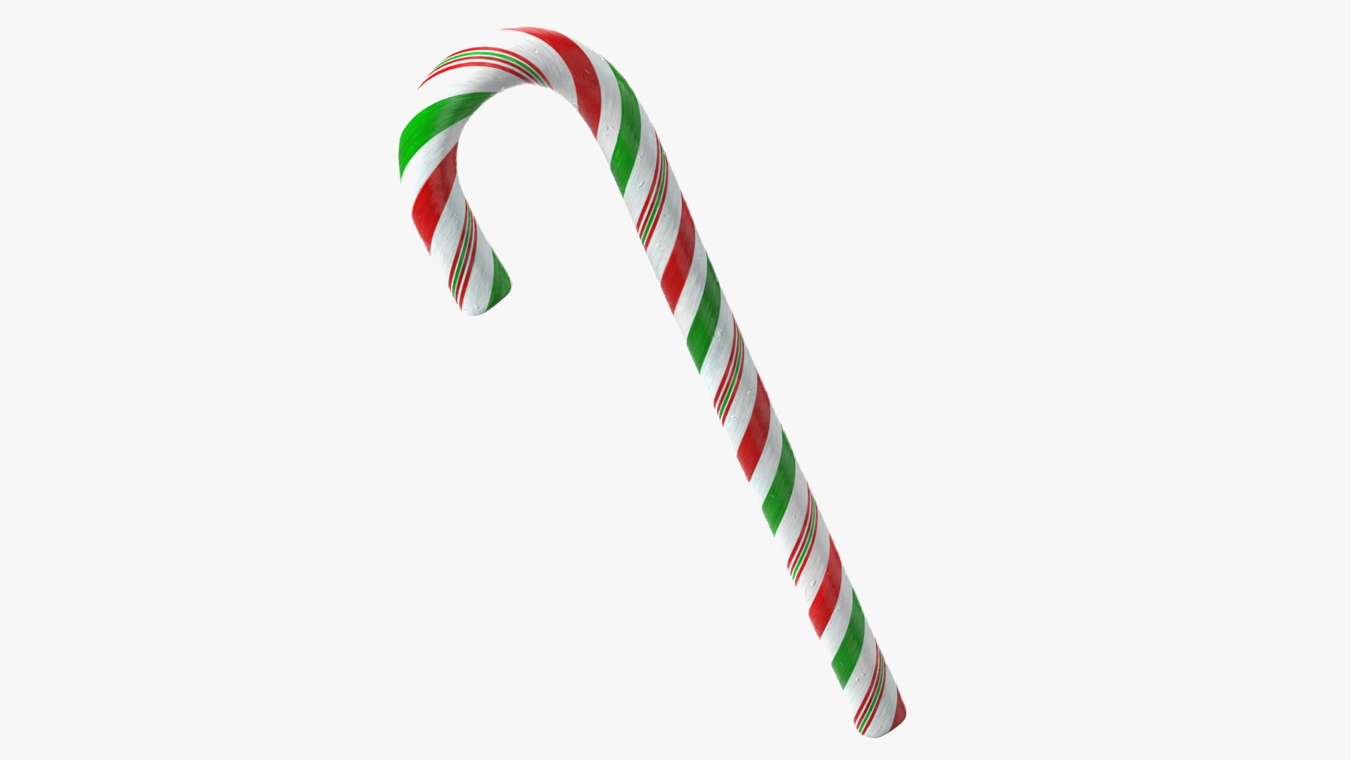 Christmas Candy Canes Straw Topper STL File for 3D Printing