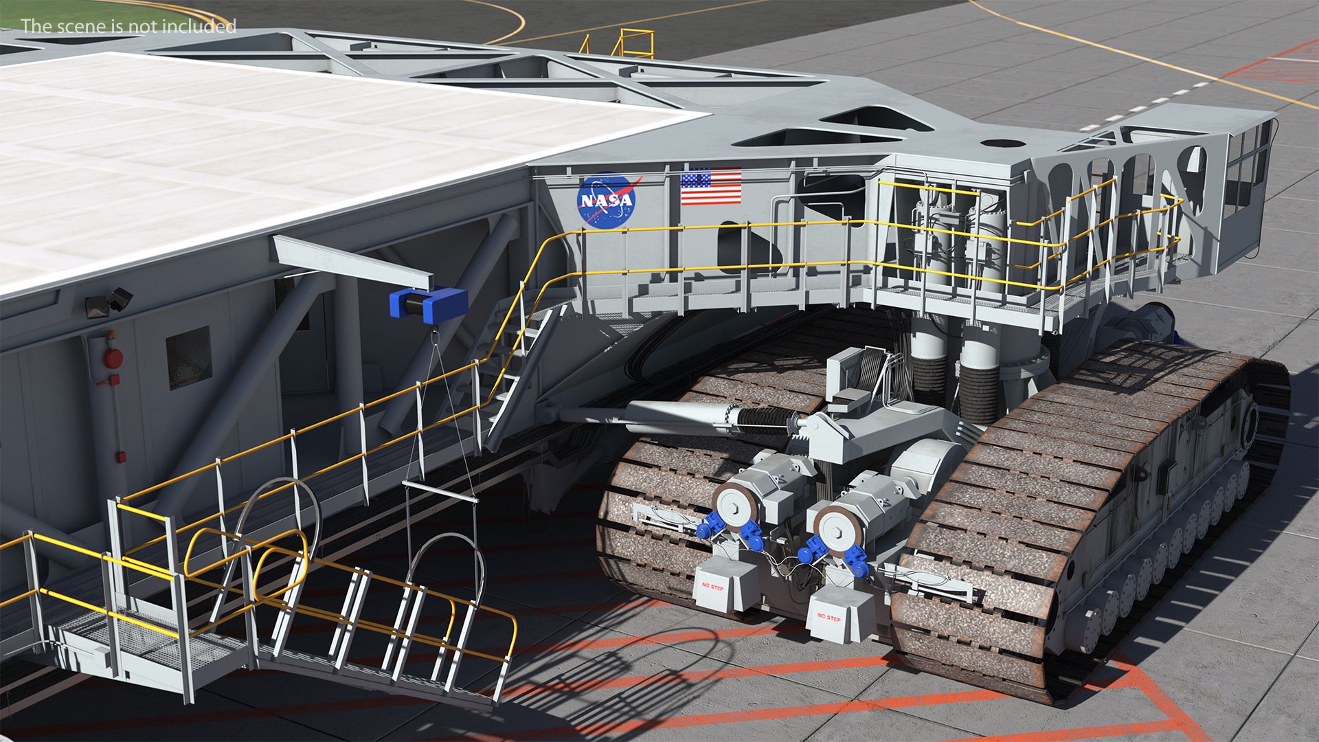 nasa missile crawler transporter 3D model https://p.turbosquid.com/ts-thumb/OG/v5eR9x/QOdfWgKg/nasamissilecrawlertransporterfacilitieswithspaceshuttlecollectionc4dmodel006/jpg/1606890708/1920x1080/fit_q87/346d11a3a18dbe0a68c396d9de982a39a4f1d559/nasamissilecrawlertransporterfacilitieswithspaceshuttlecollectionc4dmodel006.jpg