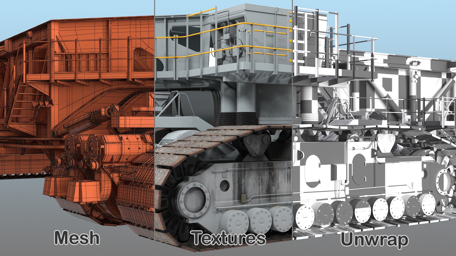 nasa missile crawler transporter 3D model https://p.turbosquid.com/ts-thumb/OG/v5eR9x/n7qU7Fbs/nasamissilecrawlertransporterfacilitieswithspaceshuttlecollectionc4dmodel010/jpg/1606890720/1920x1080/fit_q87/f2866f3d220293220a977e2eaf2eac1563a5dfdd/nasamissilecrawlertransporterfacilitieswithspaceshuttlecollectionc4dmodel010.jpg
