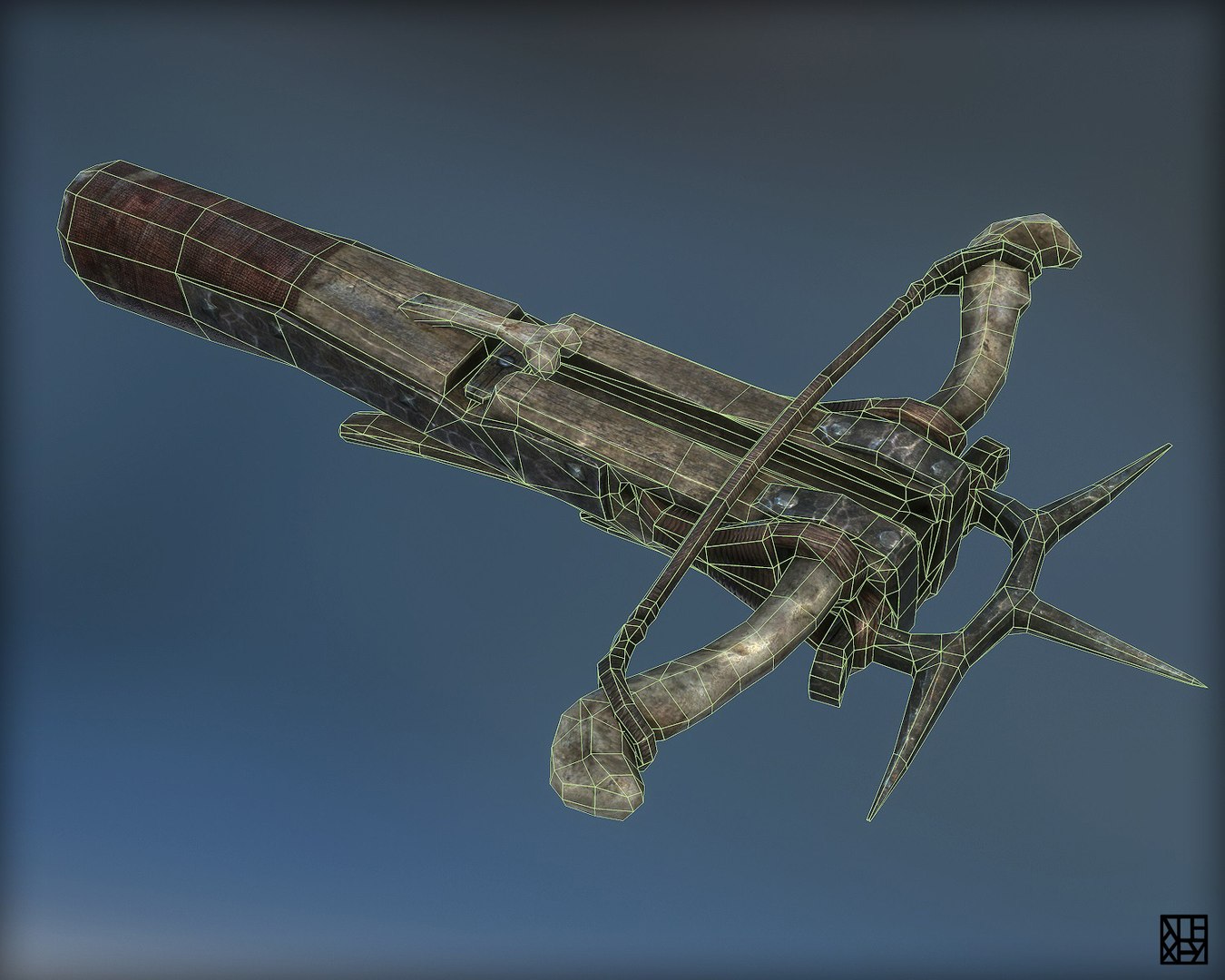 Max Goblin Crossbow Fantasy Weapon, image size:1350x1080