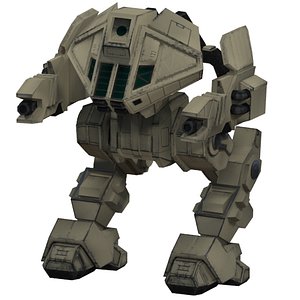 Game ready mech Octopus