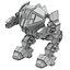 3d model mech