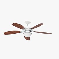 Five Blade Ceiling Fan With Light