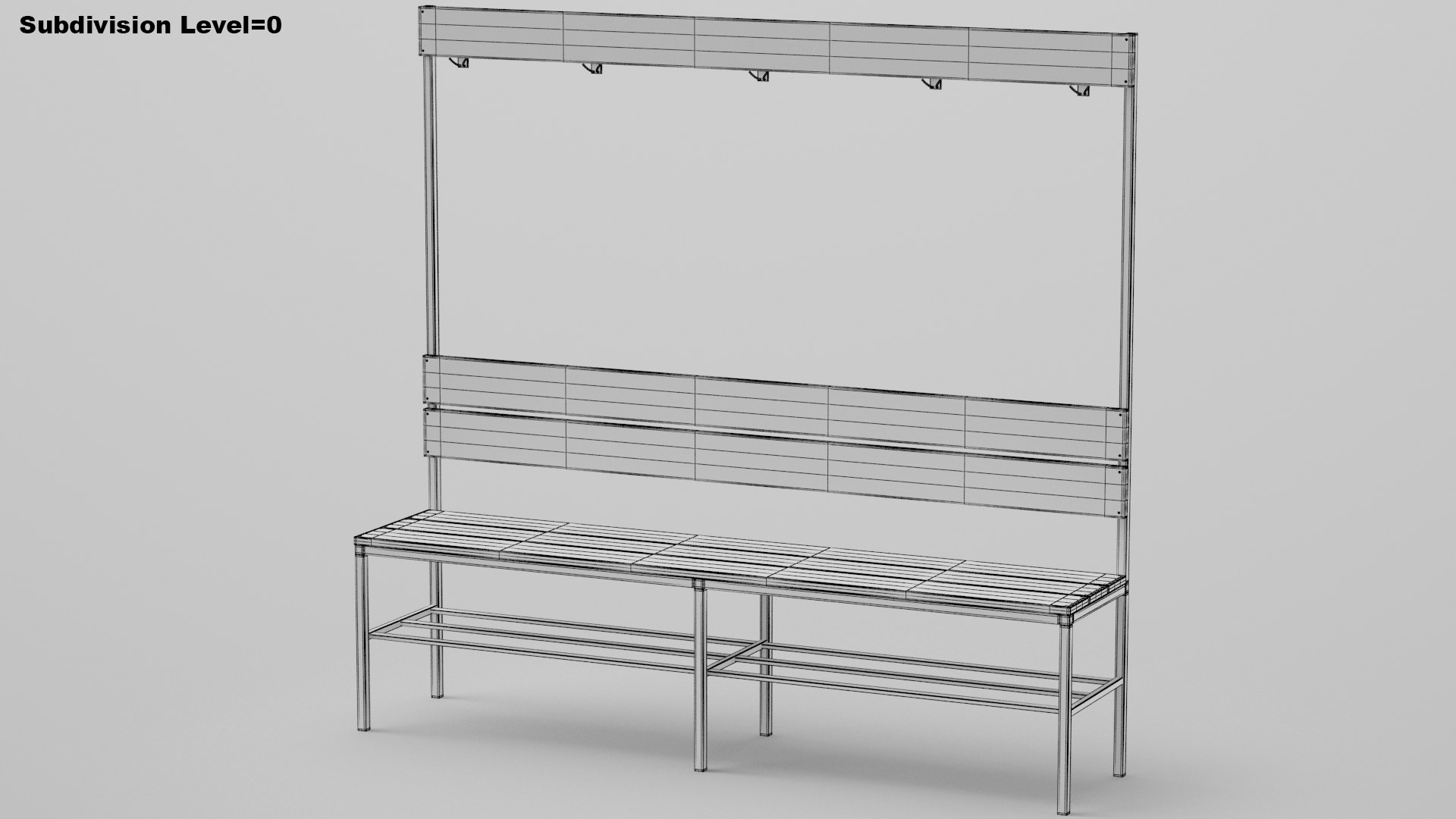 Bench 01 Model - TurboSquid 1794676