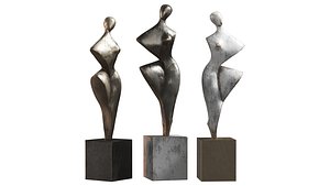 Abstract Female Figurine