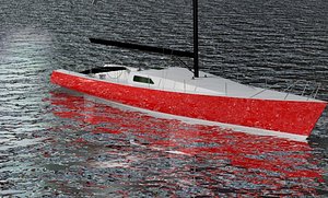 dwg sailing yacht