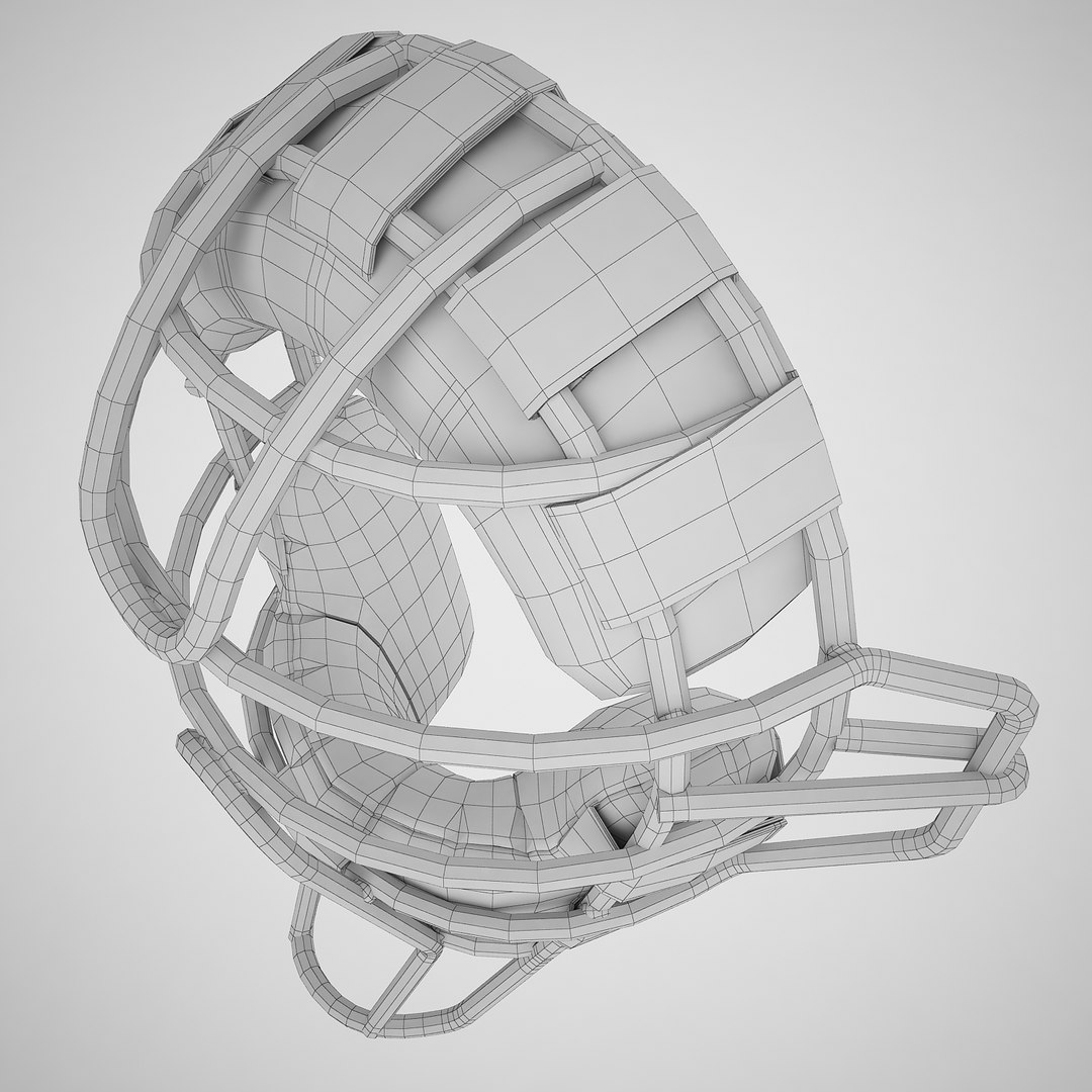 3D model mask baseball catcher - TurboSquid 1657429