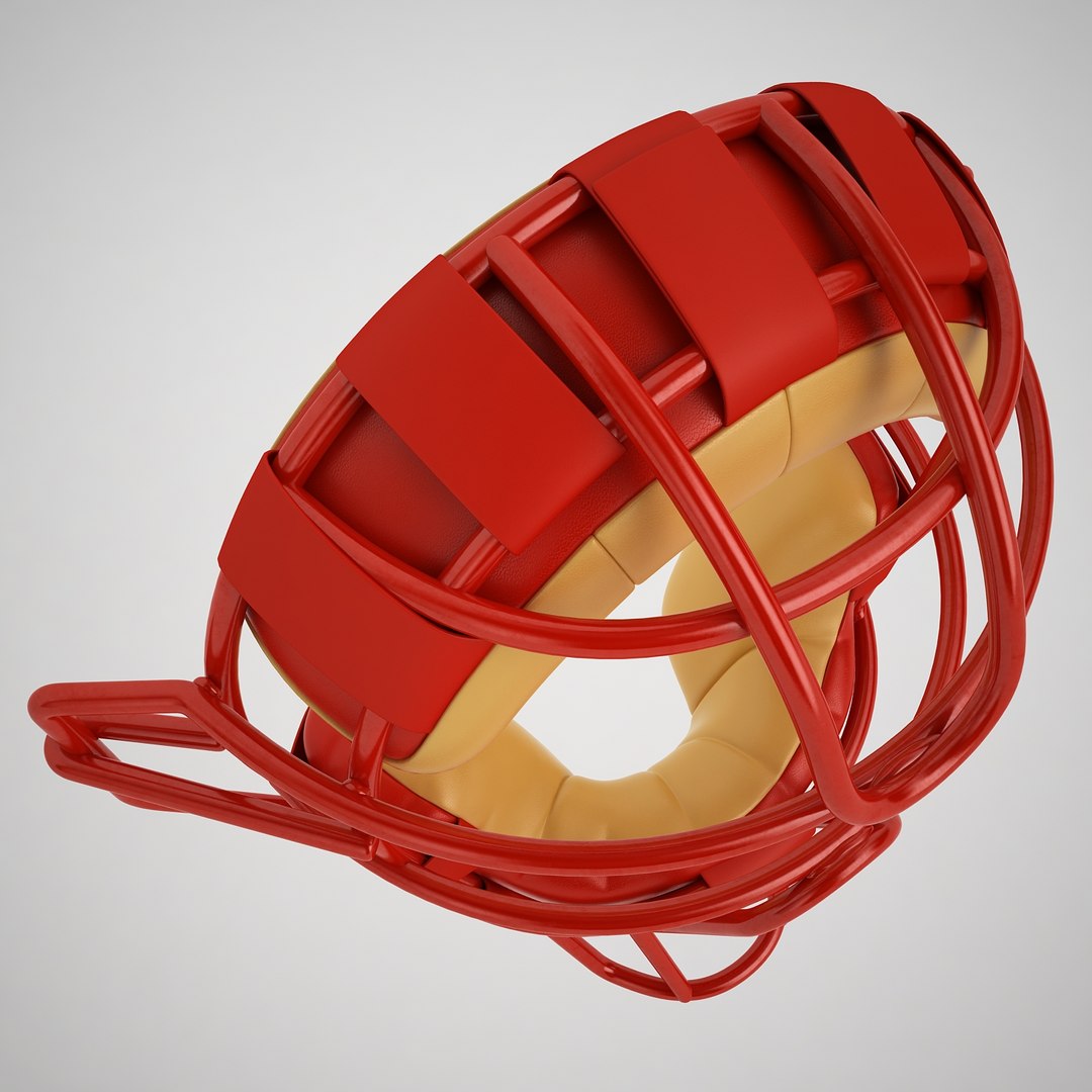 3D model mask baseball catcher - TurboSquid 1657429