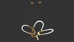 3D model Bouchon Chandelier-2
