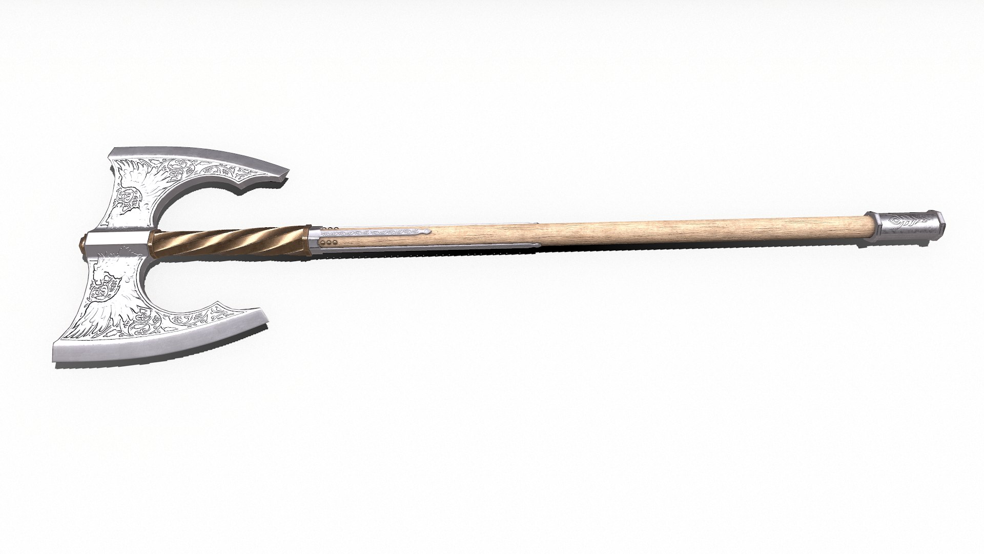 Berserker Axe Low-poly PBR 3D model https://p.turbosquid.com/ts-thumb/OH/EGbAJK/BW/screenshot003/png/1706002334/1920x1080/fit_q87/b868872e9c69aeffd6d4941f5928f2b3d41a6549/screenshot003.jpg