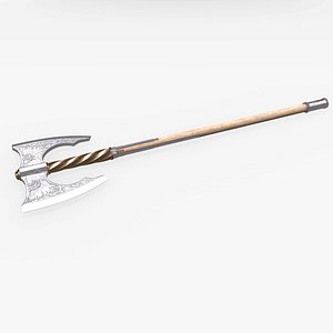 Berserker Axe Low-poly PBR