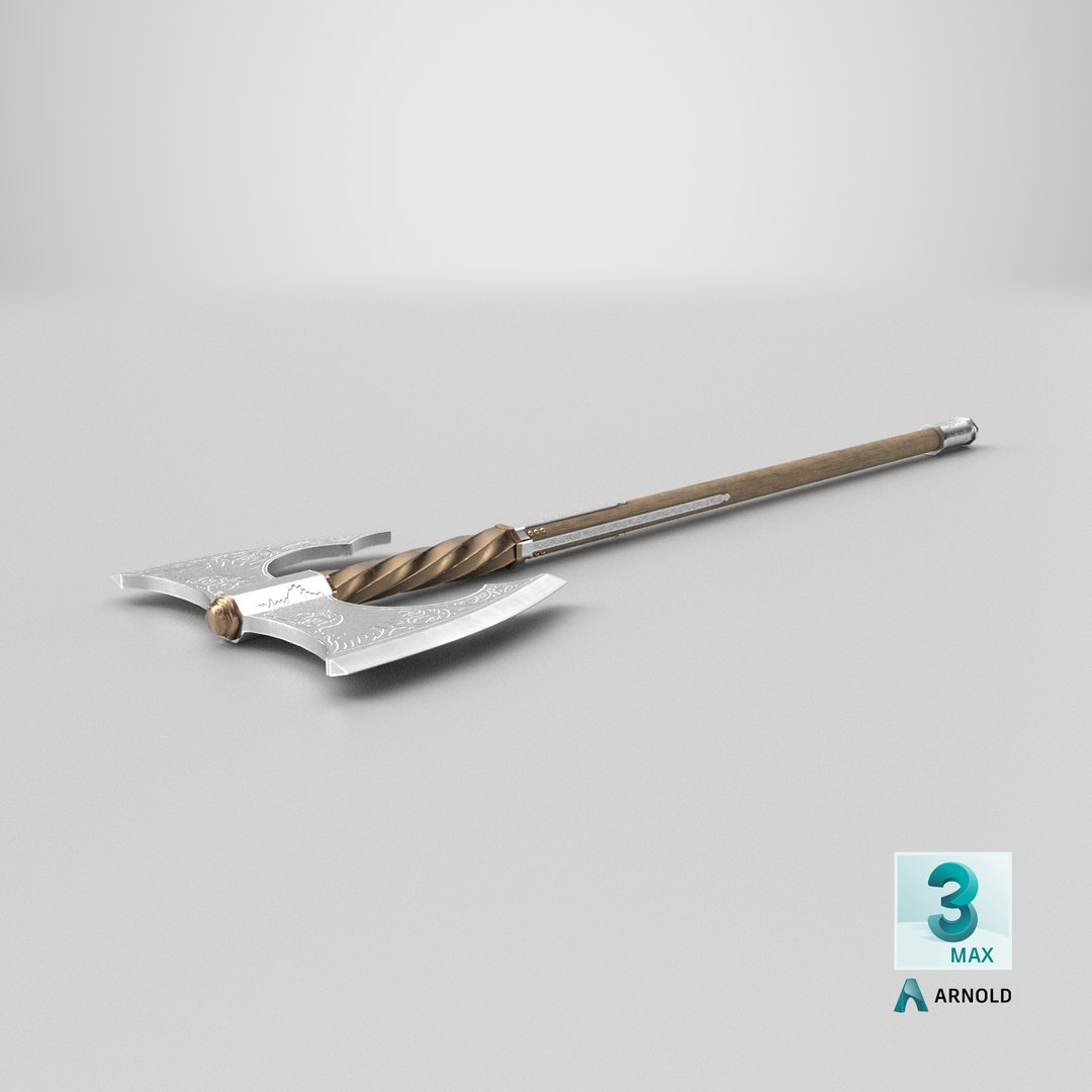 Berserker Axe Low-poly PBR 3D model https://p.turbosquid.com/ts-thumb/OH/EGbAJK/kC/stemcell_max_arnold_render/png/1706664407/1920x1080/fit_q87/4b91577a9914b7b6e7bb0ac995674c8b6f71f223/stemcell_max_arnold_render.jpg