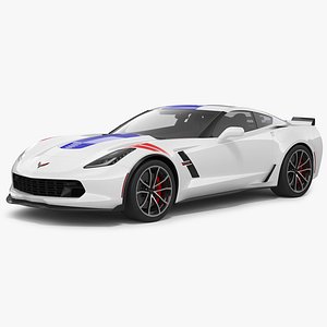 Chevrolet Corvette Grand Sport 2019 3D model