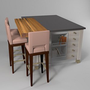 max kitchen island breakfast