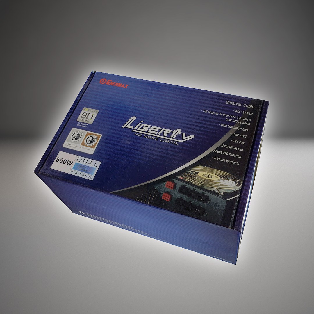 3d model of equipment boxes