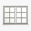 double window 3d model