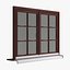 double window 3d model