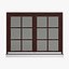 double window 3d model