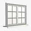 double window 3d model