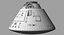 reentry apollo command module 3d model