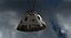 reentry apollo command module 3d model