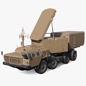 Desert Flap Lid B S300 Missile Guidance Radar Rigged