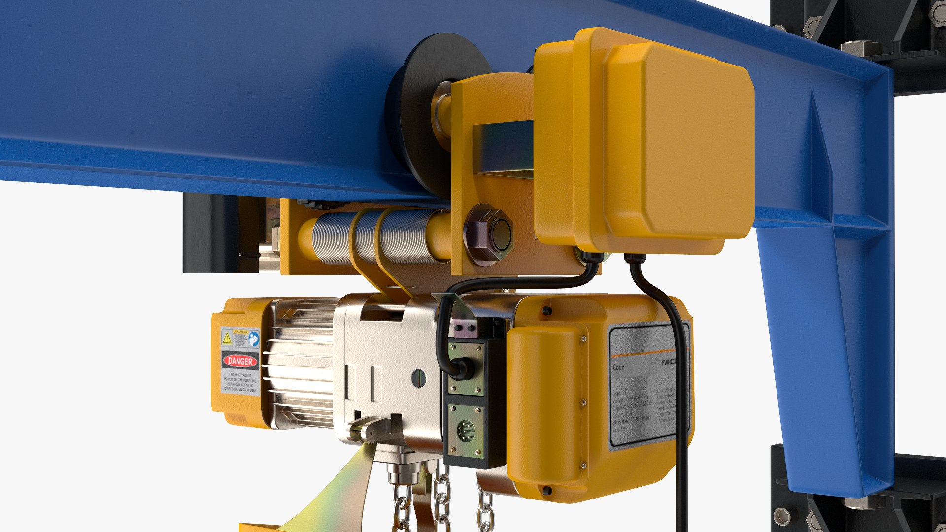 3D Beam Trolley Mounted Electric Chain Hoist 1T model https://p.turbosquid.com/ts-thumb/OH/hJ1P6m/XE/beamtrolleymountedelectricchainhoist1tmb3dmodel014/jpg/1618886352/1920x1080/fit_q87/06462e2778ca6103afe54902dbb00ae5c8938670/beamtrolleymountedelectricchainhoist1tmb3dmodel014.jpg