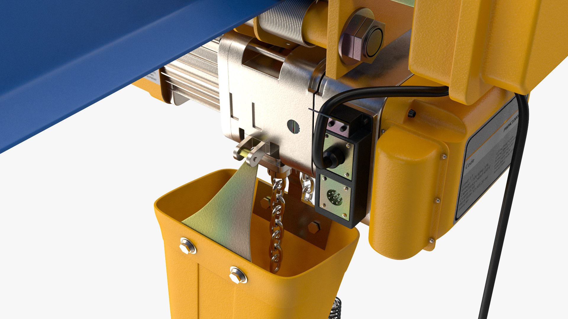 3D Beam Trolley Mounted Electric Chain Hoist 1T model https://p.turbosquid.com/ts-thumb/OH/hJ1P6m/fd/beamtrolleymountedelectricchainhoist1tmb3dmodel018/jpg/1618886427/1920x1080/fit_q87/ec35aca2d175d3556eb8d1ed042b1e51e414845e/beamtrolleymountedelectricchainhoist1tmb3dmodel018.jpg