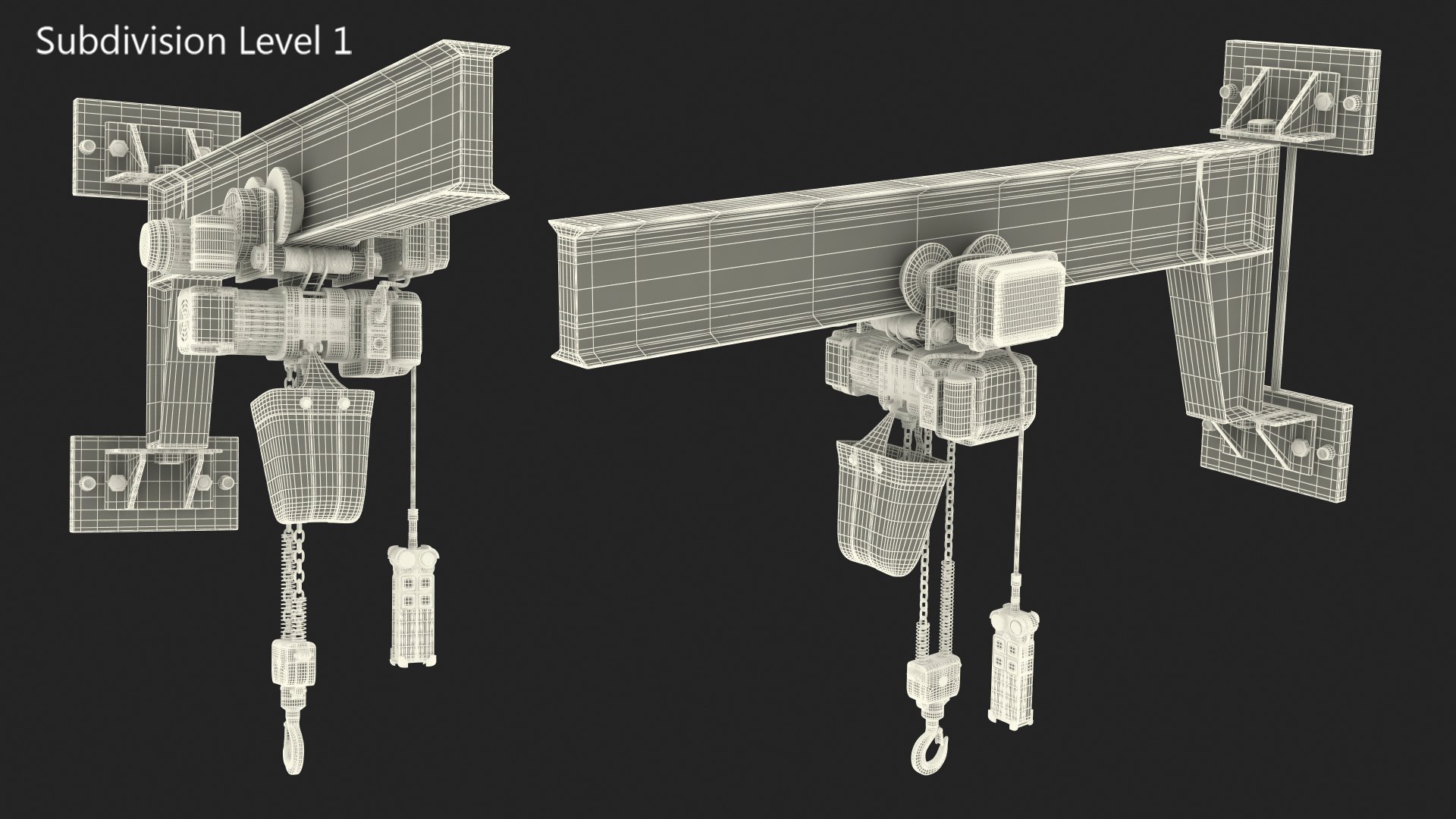 3D Beam Trolley Mounted Electric Chain Hoist 1T model https://p.turbosquid.com/ts-thumb/OH/hJ1P6m/nC/beamtrolleymountedelectricchainhoist1tmb3dmodel023/jpg/1618886517/1920x1080/fit_q87/cd9854a42dbfbfe65ec20612b5ebd85923521d7b/beamtrolleymountedelectricchainhoist1tmb3dmodel023.jpg
