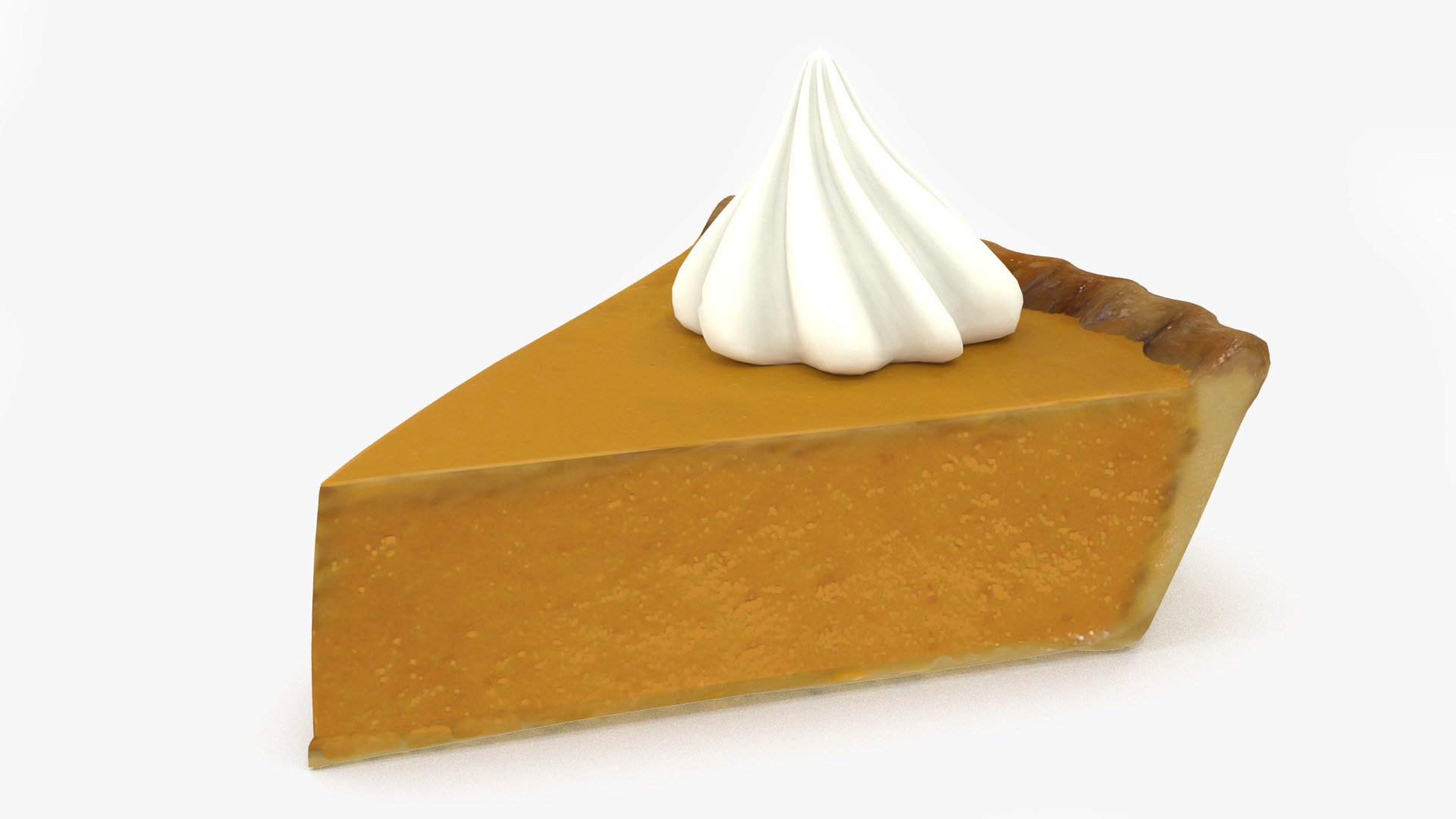 pumpkin pie 3d model