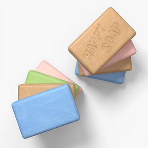 pbr soap 3D model