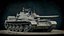 Rigged T55A Tank GameReady LODs