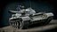 Rigged T55A Tank GameReady LODs