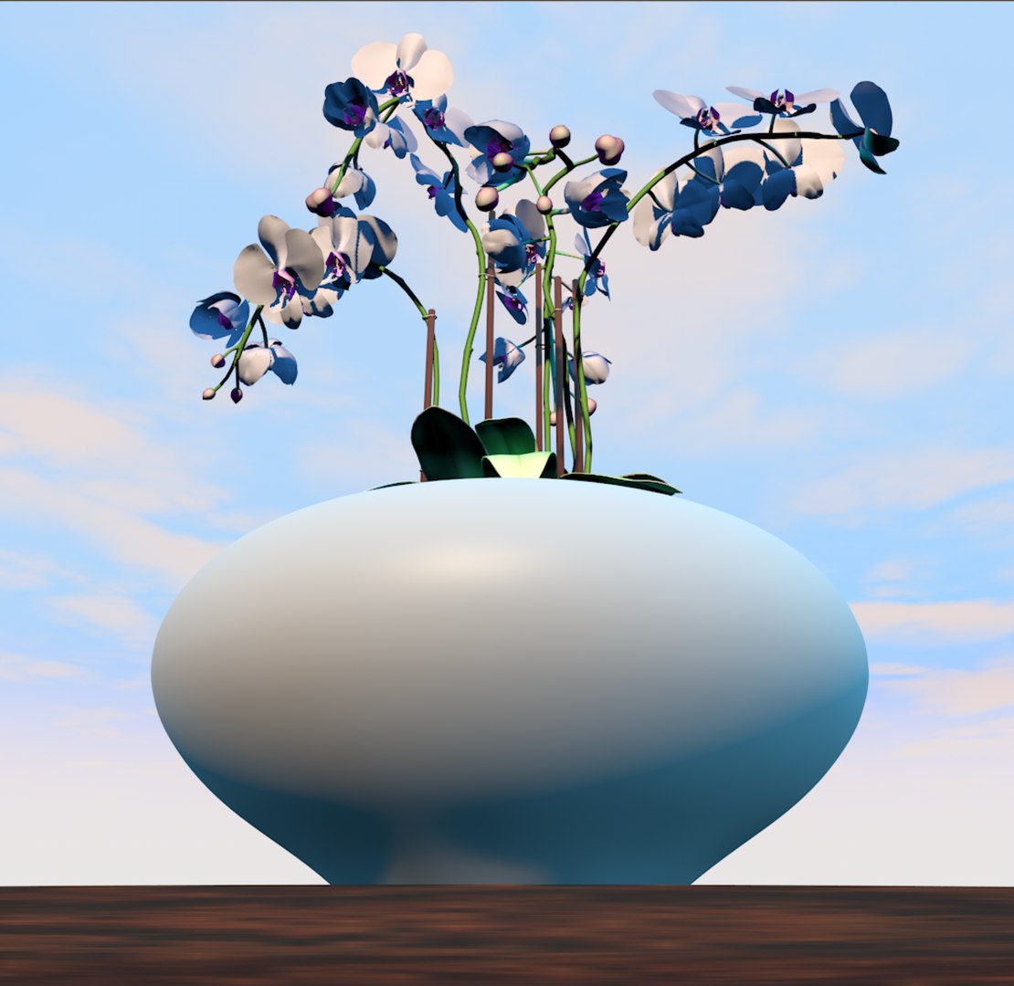 3D realistic orchid - TurboSquid 1234666