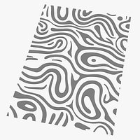 Organic lines seamless pattern