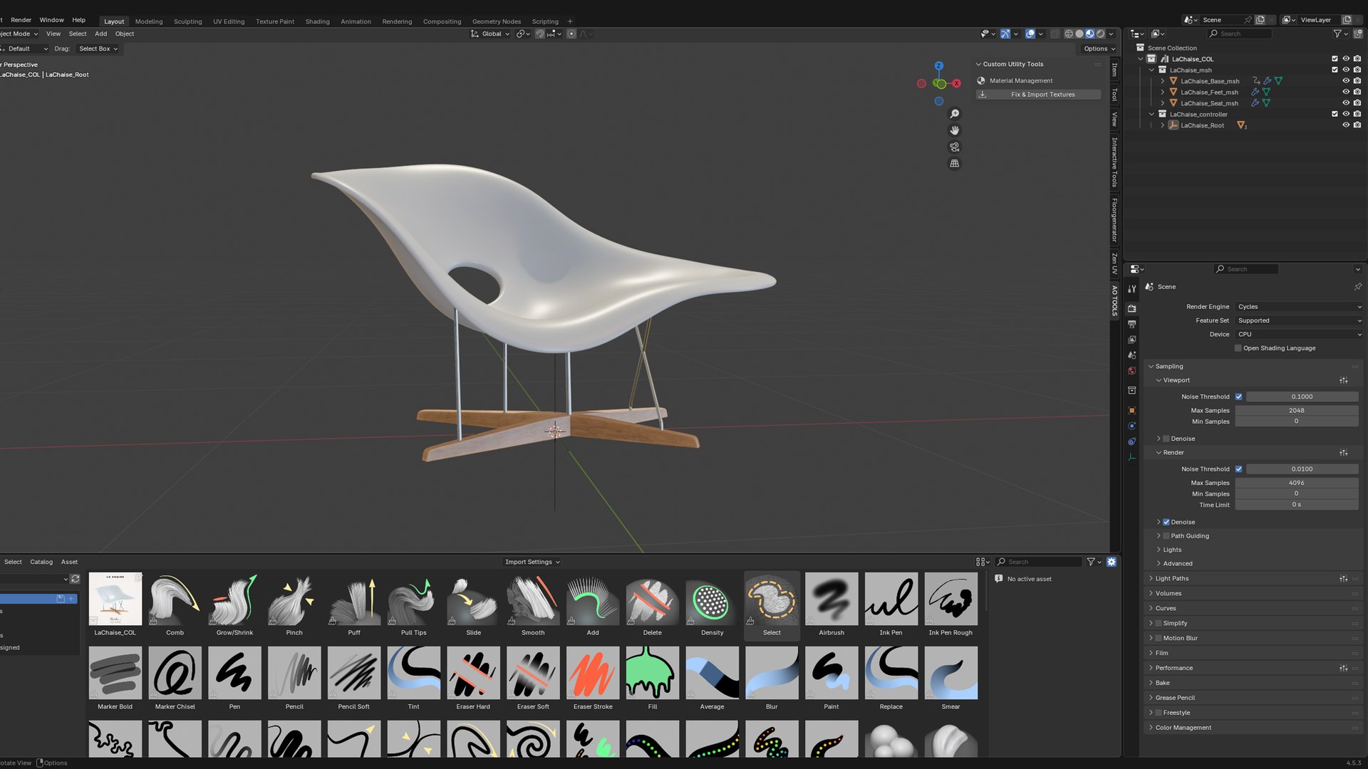3D La Chaise Sculptural Lounge Armchair Modern Mid Century https://p.turbosquid.com/ts-thumb/OI/8BKF6m/Eu/lachaise_blender/jpg/1784109019/1920x1080/fit_q87/dbd6d03b73e695318b43a9465f2aec73cc426a84/lachaise_blender.jpg