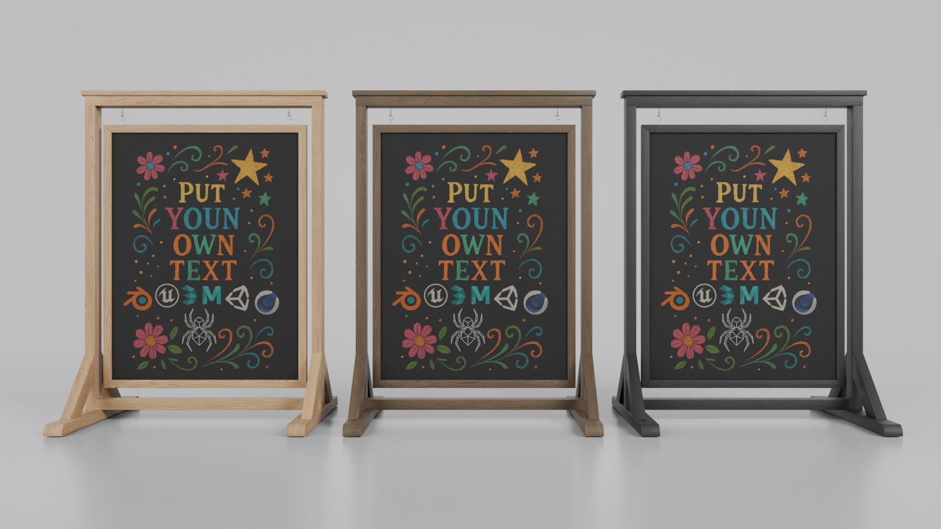 3D Customizable Compact &amp; Versatile Chalkboard Signs https://p.turbosquid.com/ts-thumb/OI/At81ub/9u/f1/png/1747224600/1920x1080/fit_q87/d774392d2f2da0ae8529798362883d89b1ba0f1d/f1.jpg