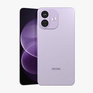 Xiaomi Redmi Note 17 Pro Purple 3D